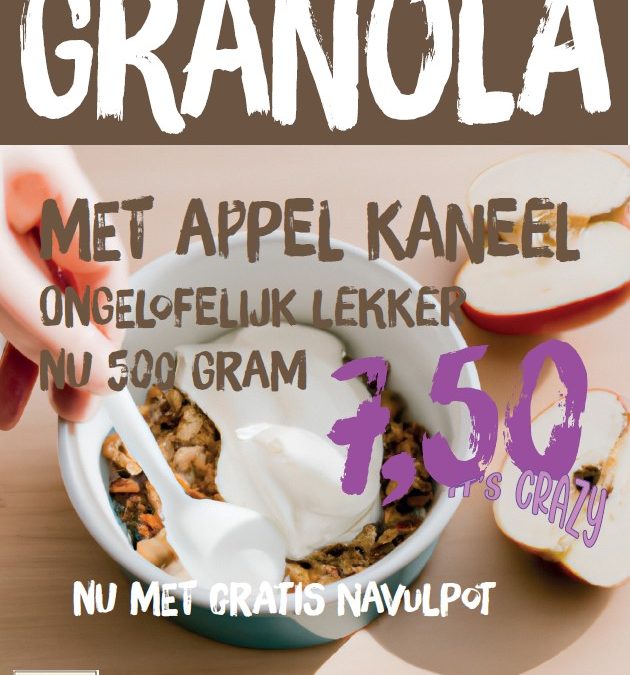 Gezonde granola appel kaneel: een heerlijke en voedzame snack